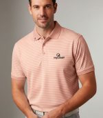 polo técnico de golf para hombre color coral