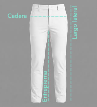 myGolf shop - Tu Boutique de Golf - Guía de tallas para pantalones largos de golf de hombre